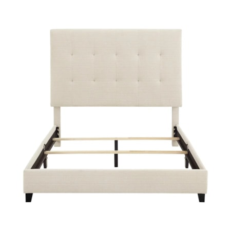 Upholstered Queen Panel Bed