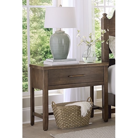 Single Drawer Nightstand