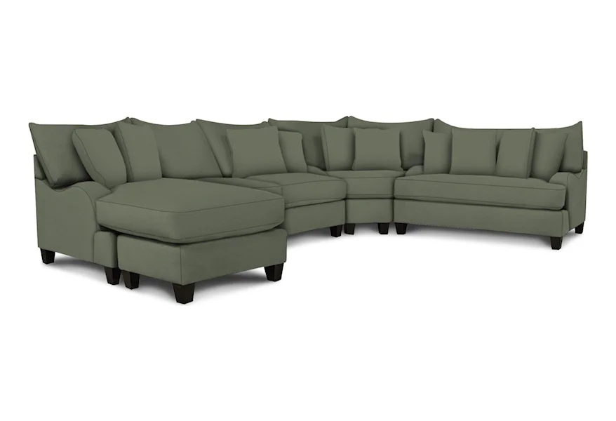 6N00 Series Catalina Sectional by England at Furniture and ApplianceMart