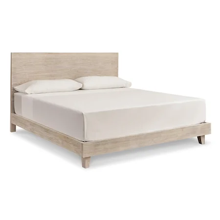 King Panel Bed