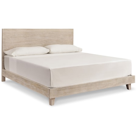 King Panel Bed