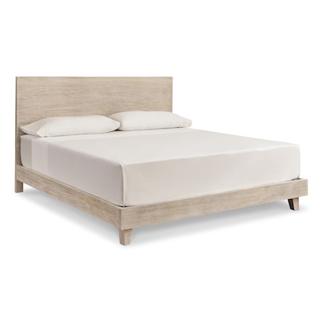 King Panel Bed