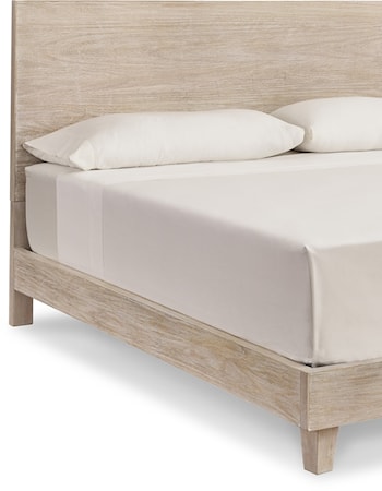 King Panel Bed