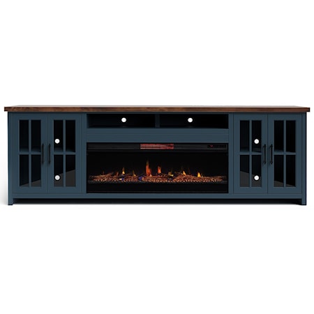 Fireplace TV Console