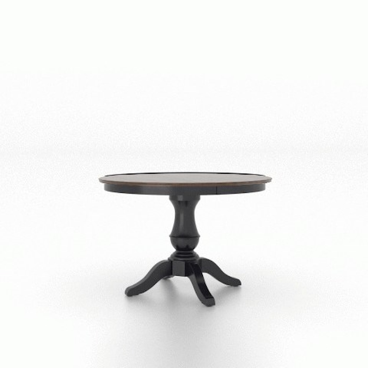 Canadel Gourmet Customizable Round Table w/ Pedestal