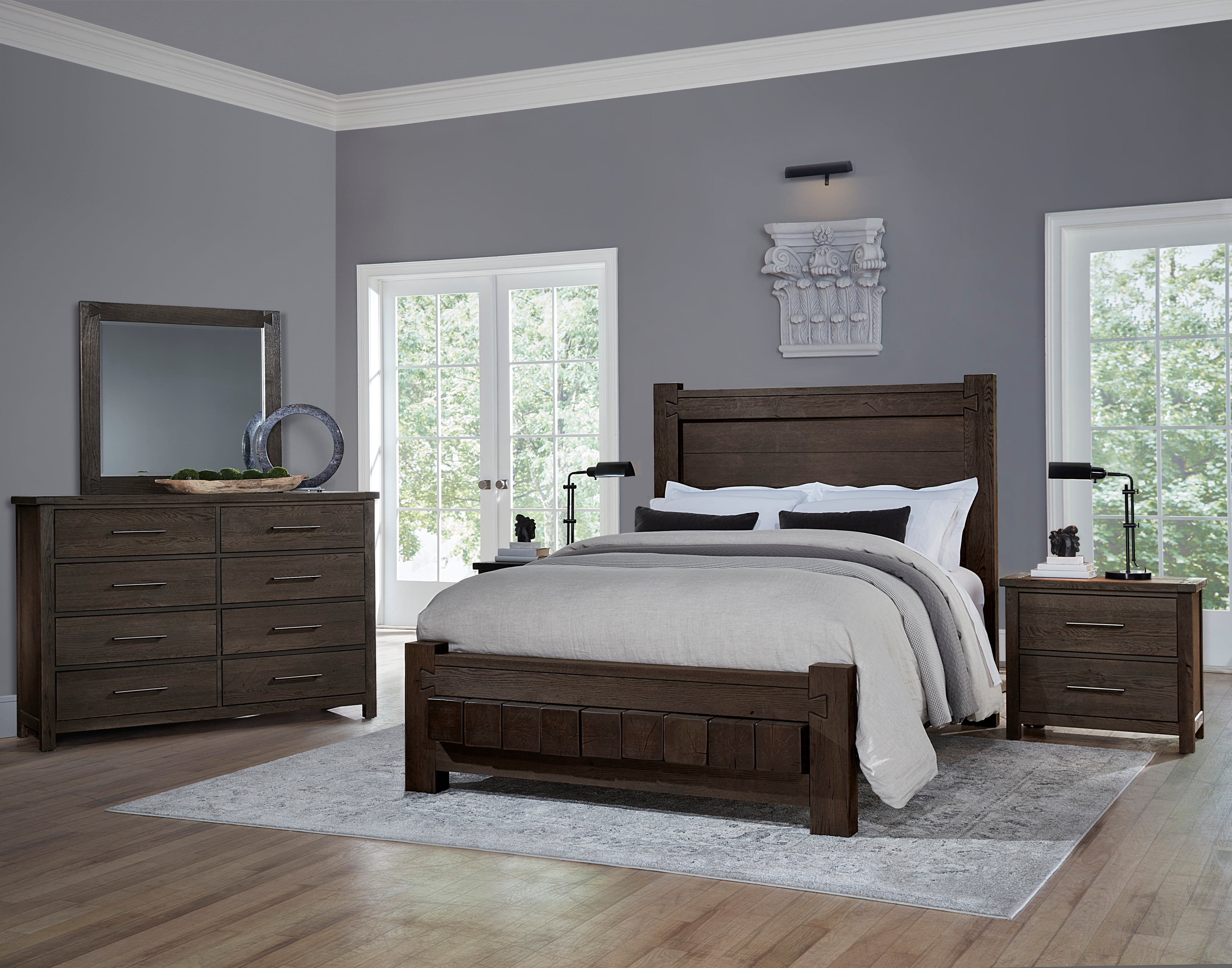 Vaughan Bassett Dovetail California King Low Profile Bed