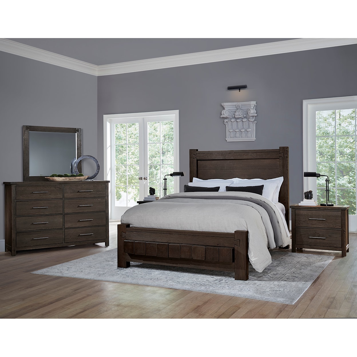 Vaughan Bassett Dovetail Bedroom California King Low Profile Bed