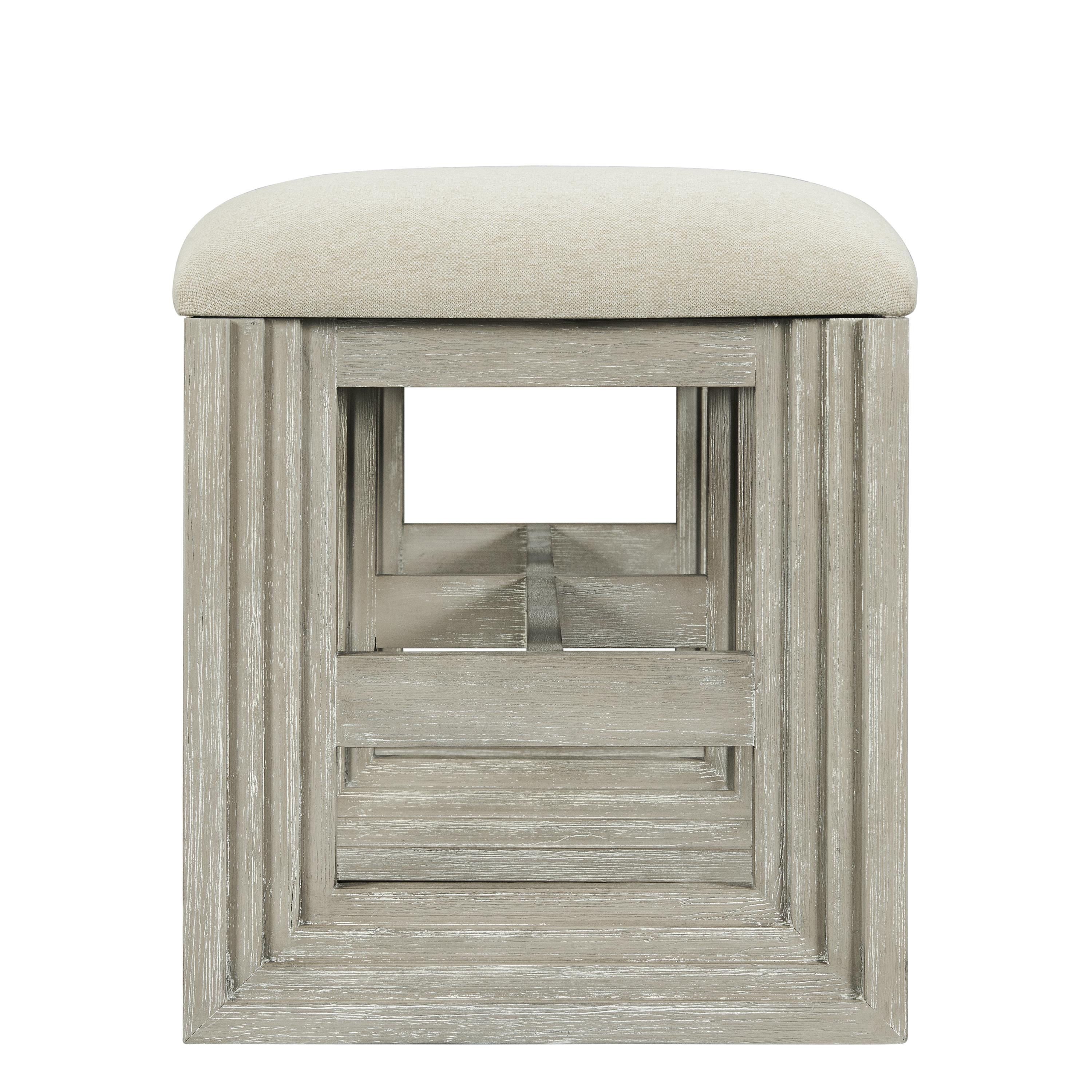 Riverside Furniture Cascade Uph Dining Bench 1in