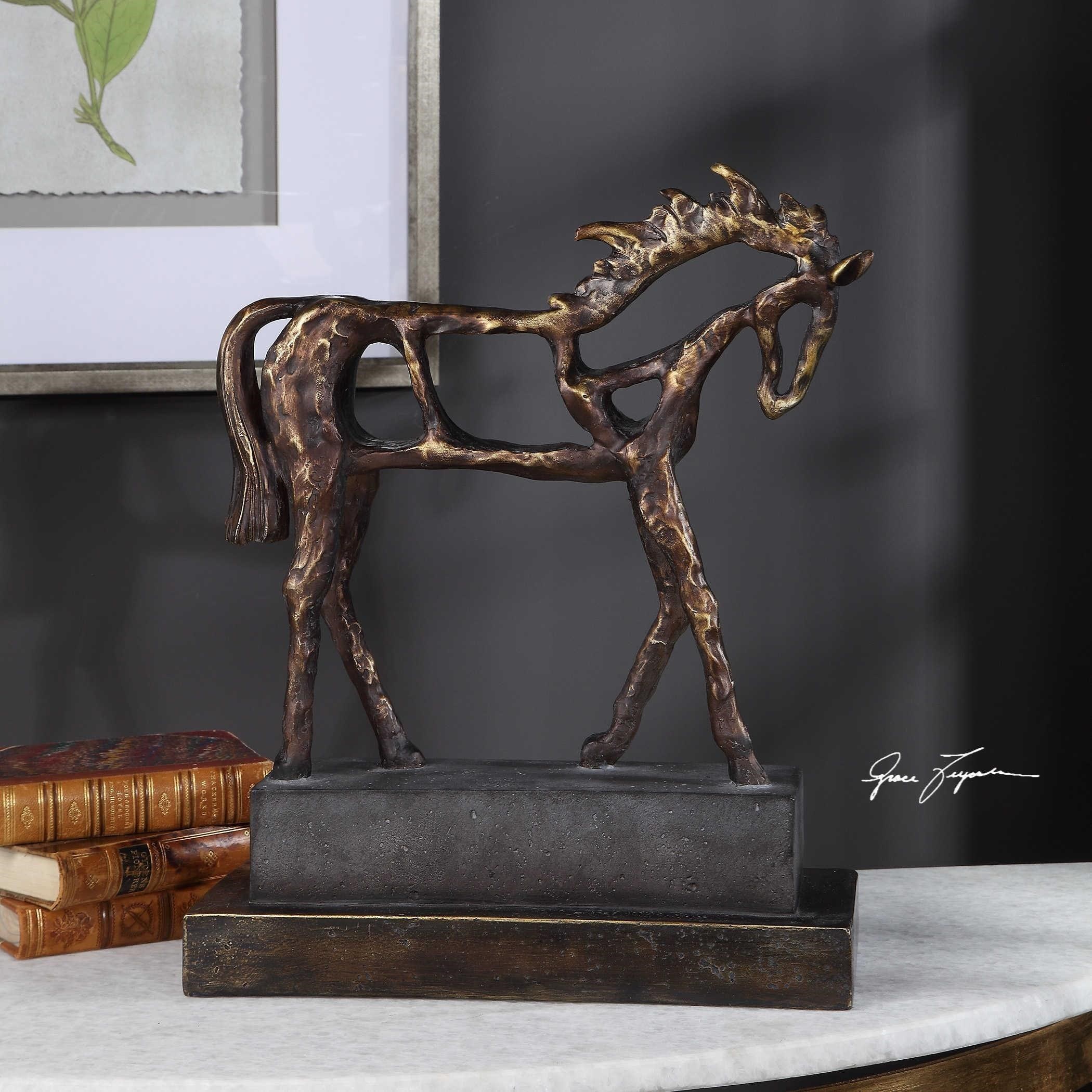 Uttermost Accessories - Statues and Figurines Titan Horse Sculpture