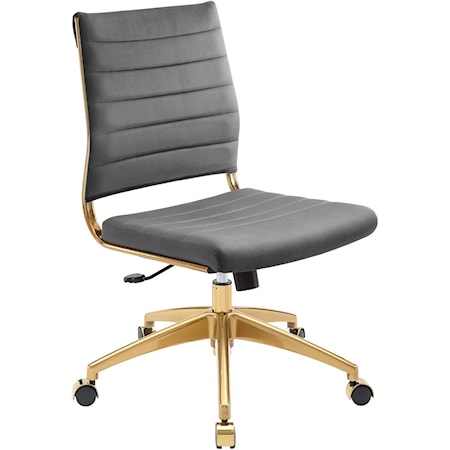 Armless Office Chair