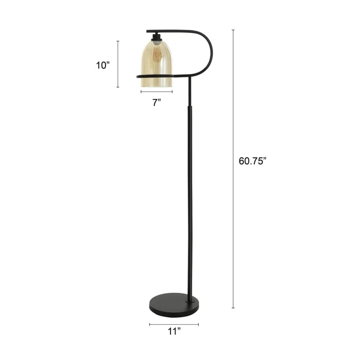 StyleCraft StyleCraft Radiance Bronze Floor Lamp