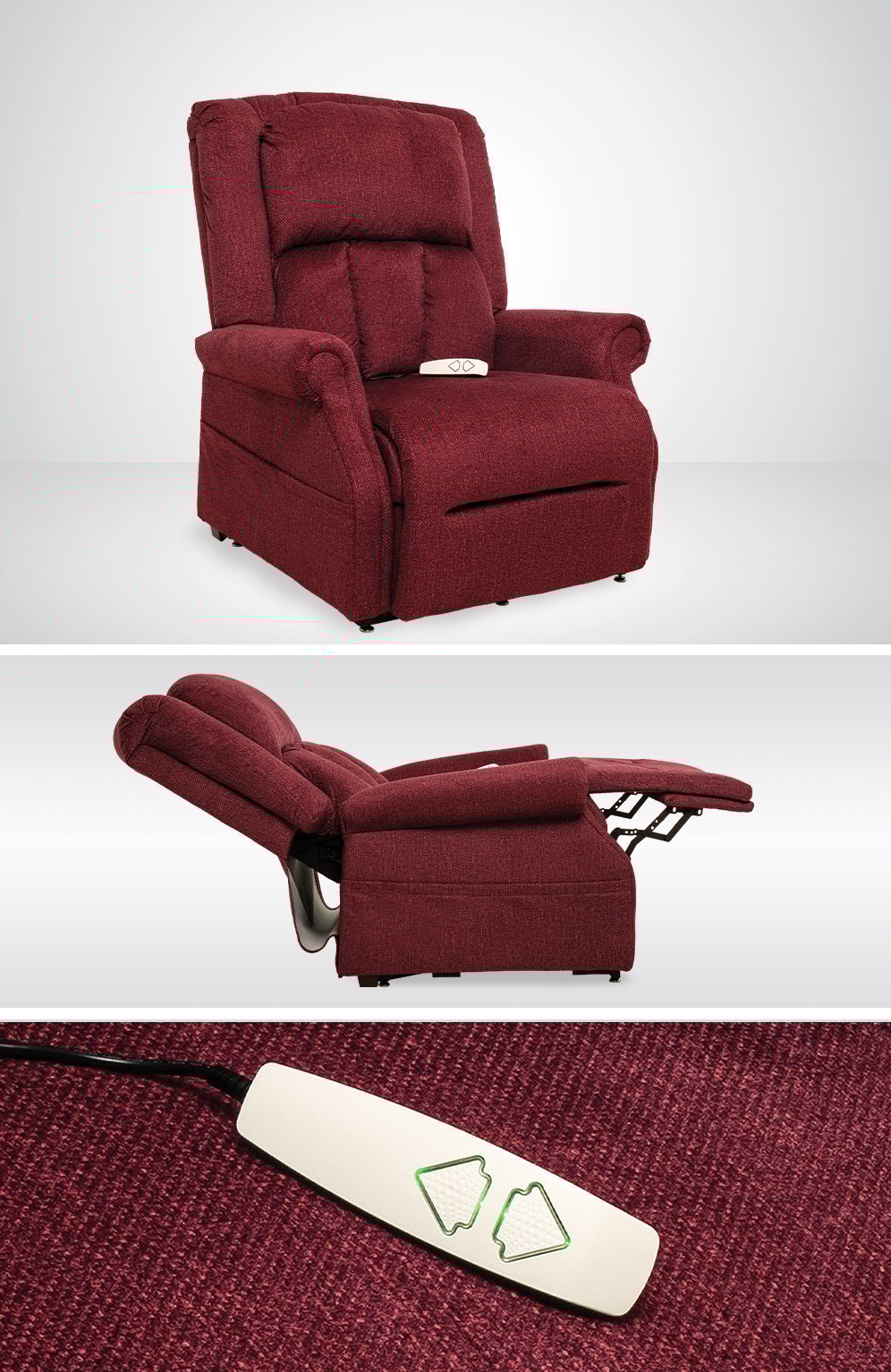 Mega Motion Trio Tenacity Lift Recliner