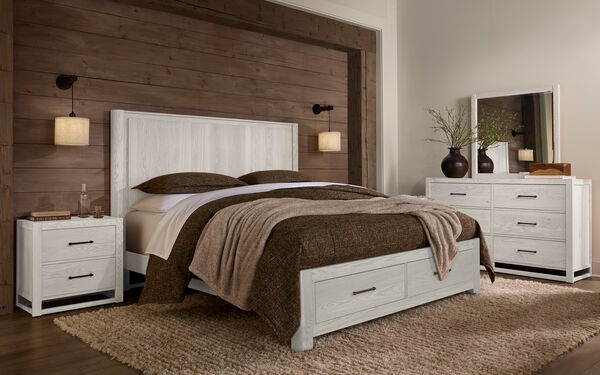 Vaughan-Bassett Lodge & Loft 2-Drawer Nightstand