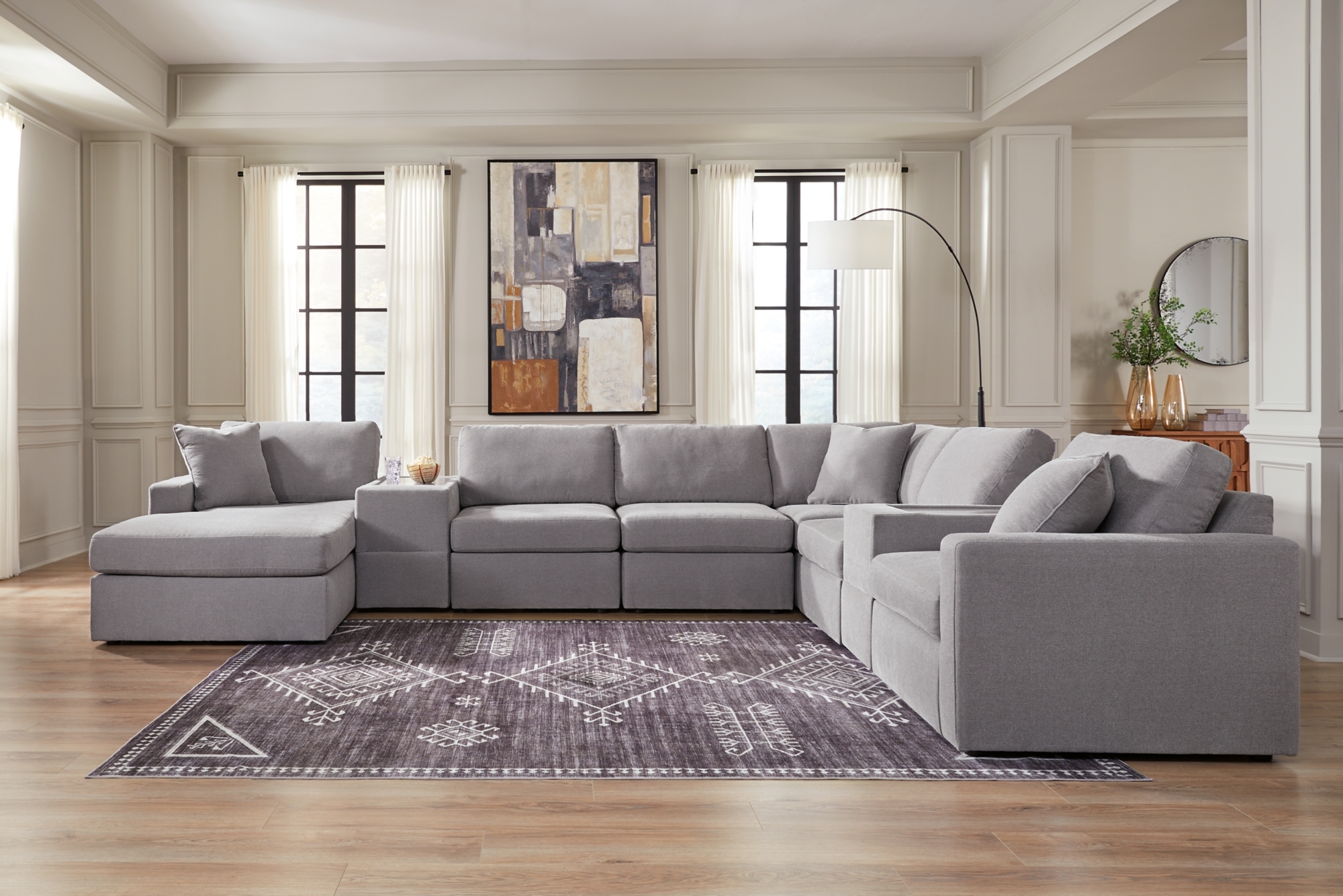 Signature Design by Ashley Modmax 8-Piece Sectional