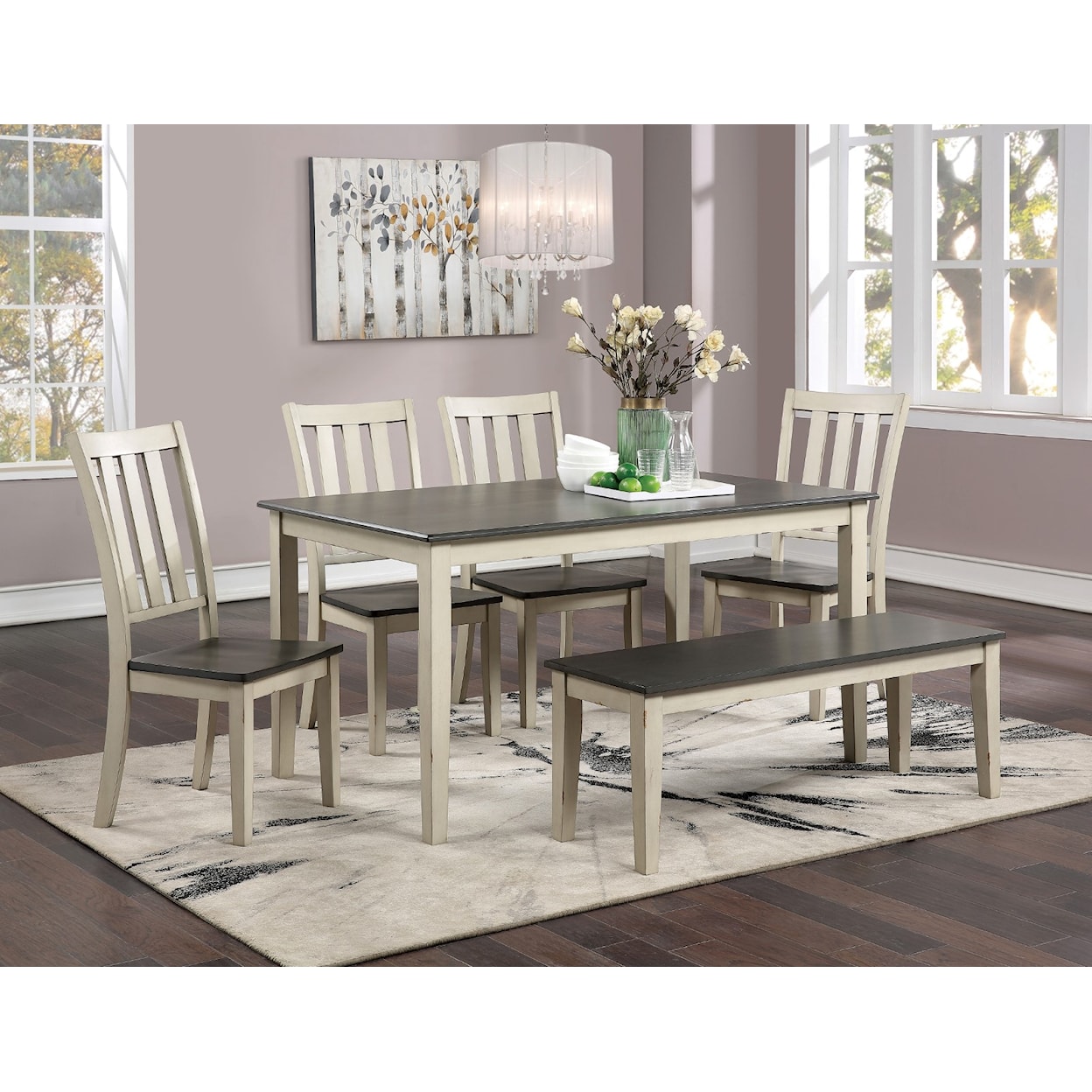 Furniture of America Frances Dining Table
