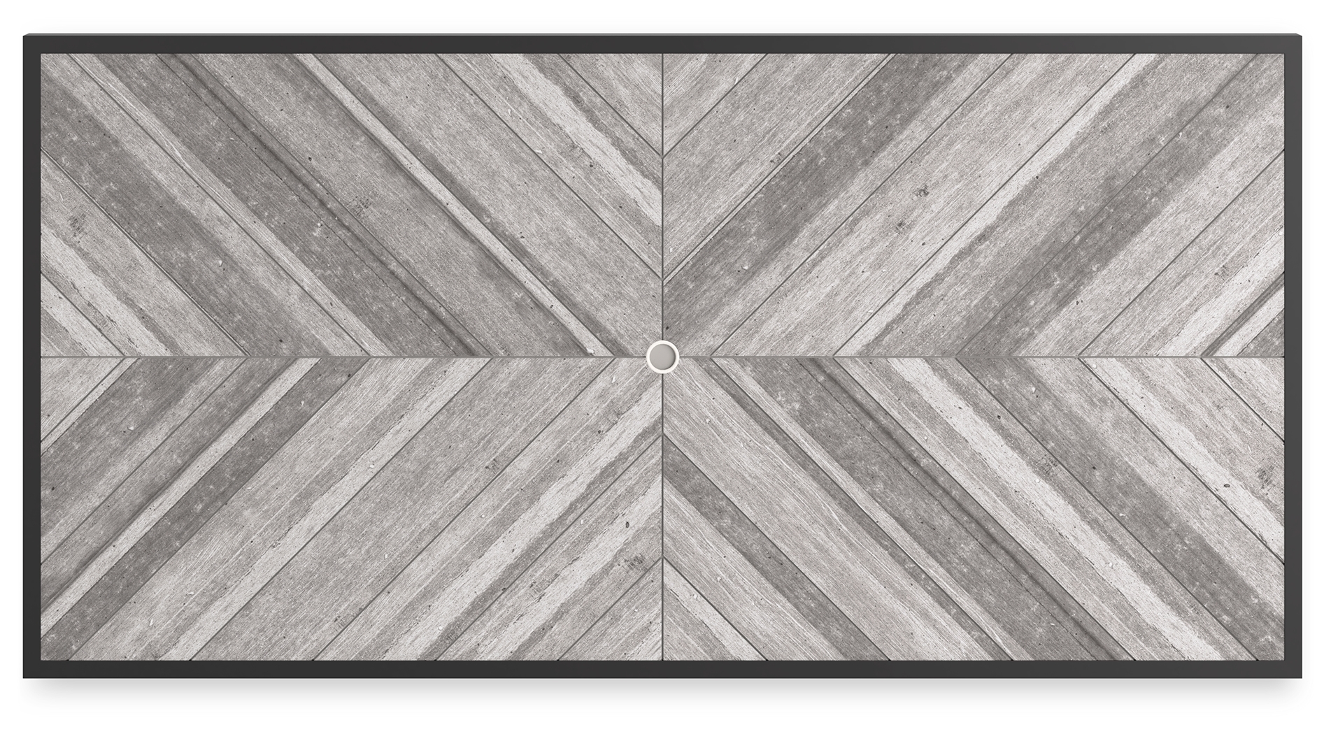 Signature Design by Ashley Beachcroft Rect Dining Table W/Umb Opt