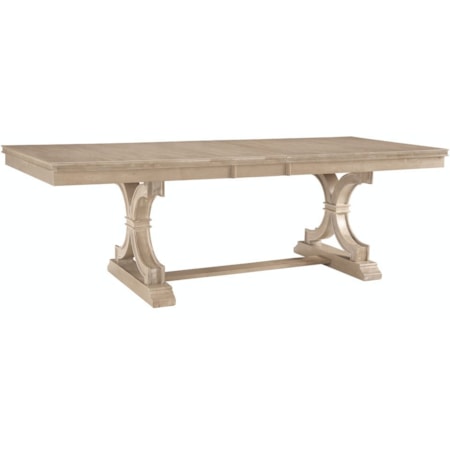 Sonoma Extension Table Top & Trestle Base