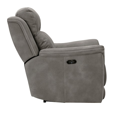 Power Recliner w/ Adj Headrest