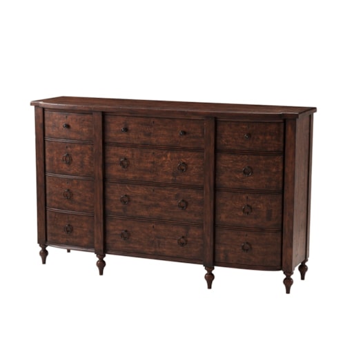 Naseby Traditional 12 Drawer Dresser