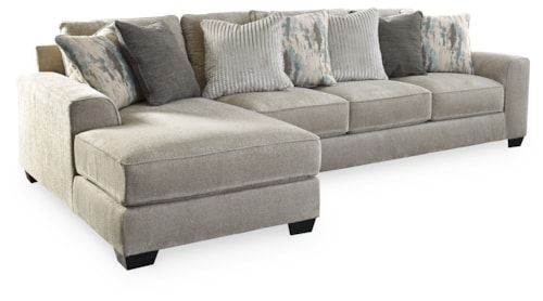 2-Piece Sectional With Chaise