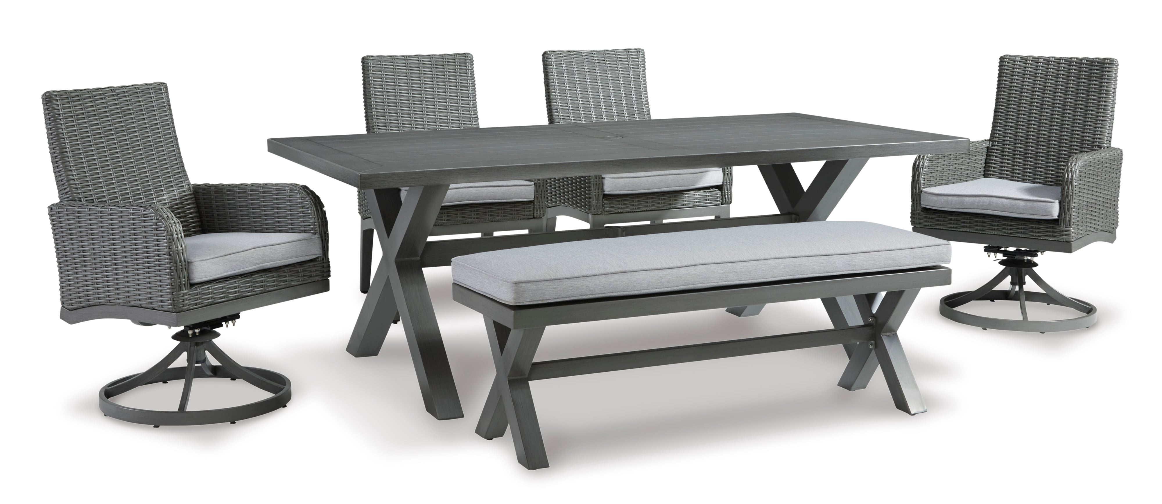 Ashley outdoor dining set hot sale