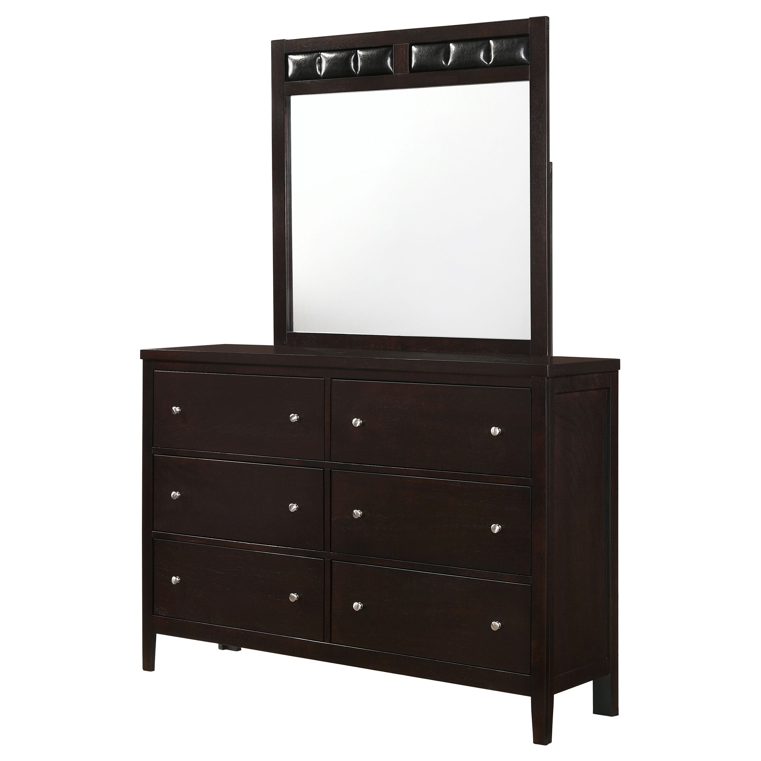 Carlton 6-drawer Dresser w/ Mirror
