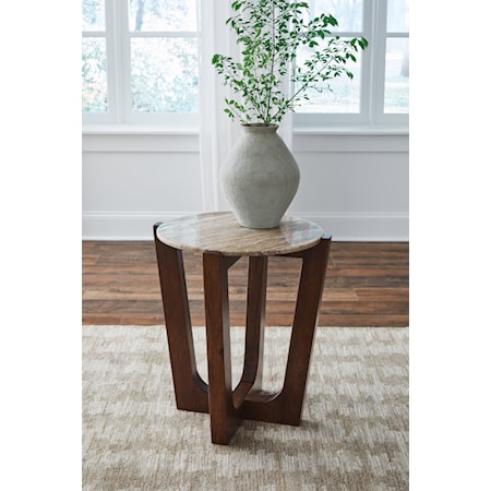 Round End Table