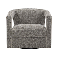 Alana Fabric Swivel Chair