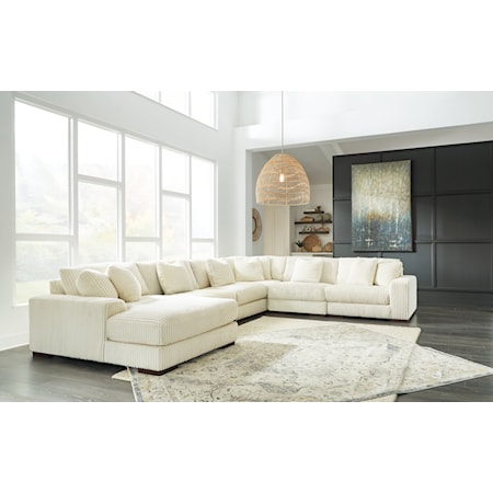 6-Piece Sectional With Chaise