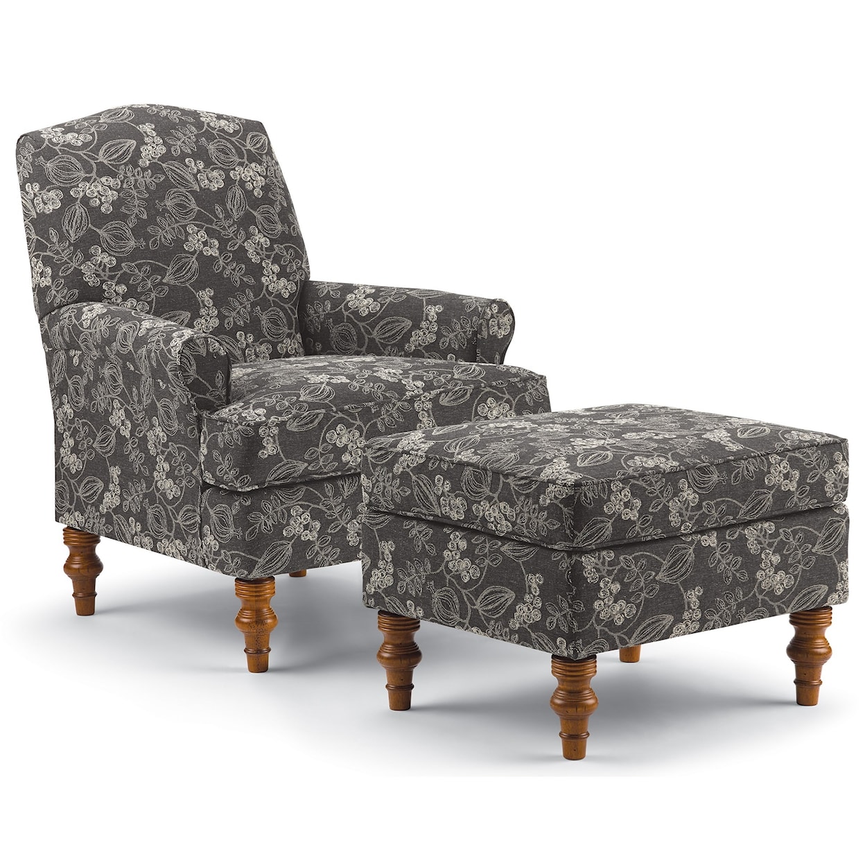 Bravo Furniture Tyne Camel-Back Club Chair