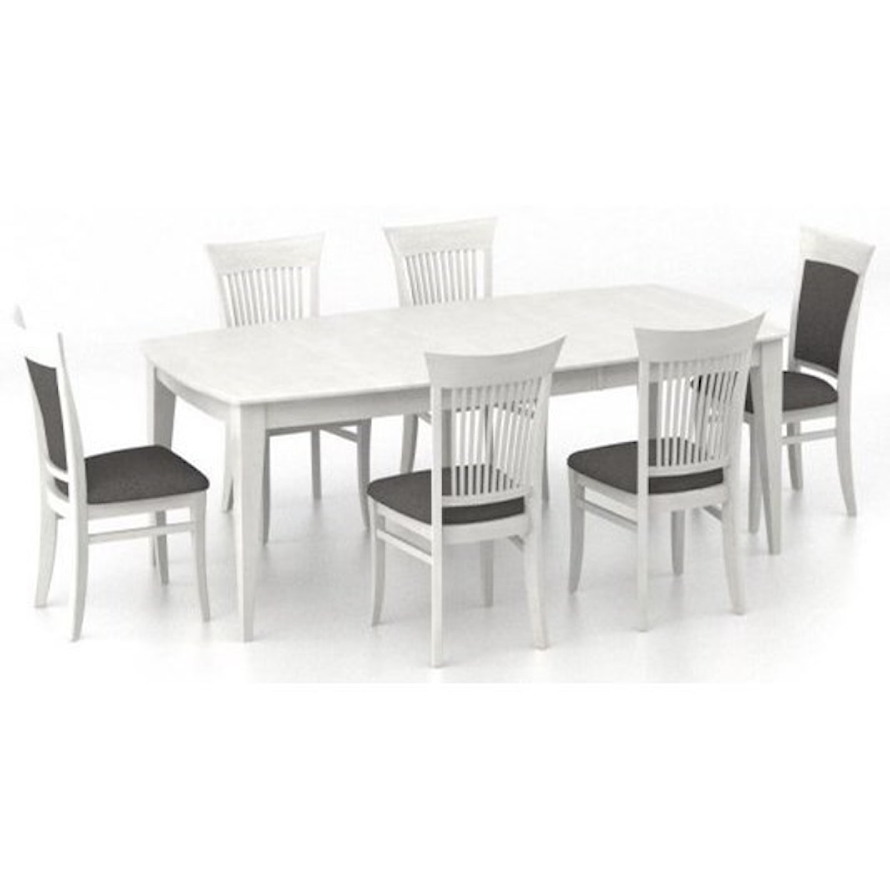 Canadel Core - Custom Dining 7-Piece Table Set