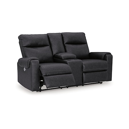 DBL REC PWR Loveseat w/Console