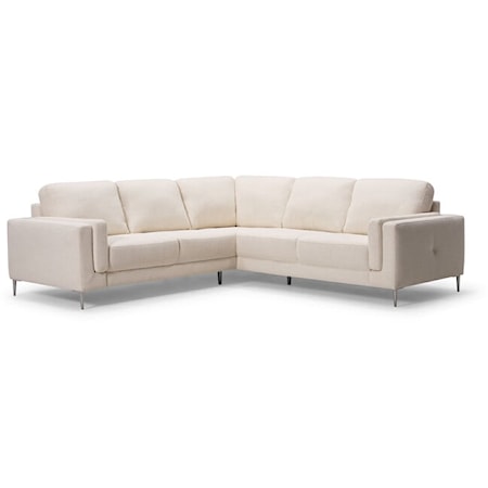 Zuri Casual 2-Piece L-Shape Sectional Sofa