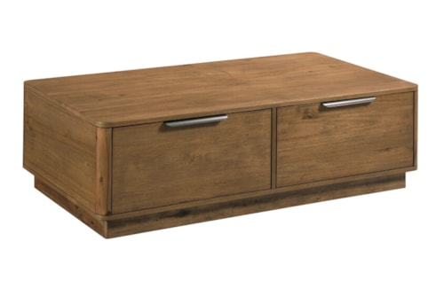 Transitional 4-Drawer Coffee Table