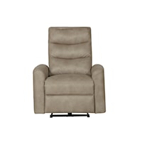 Contemporary Power Wallhugger Recliner with USB Port and Power Reclining