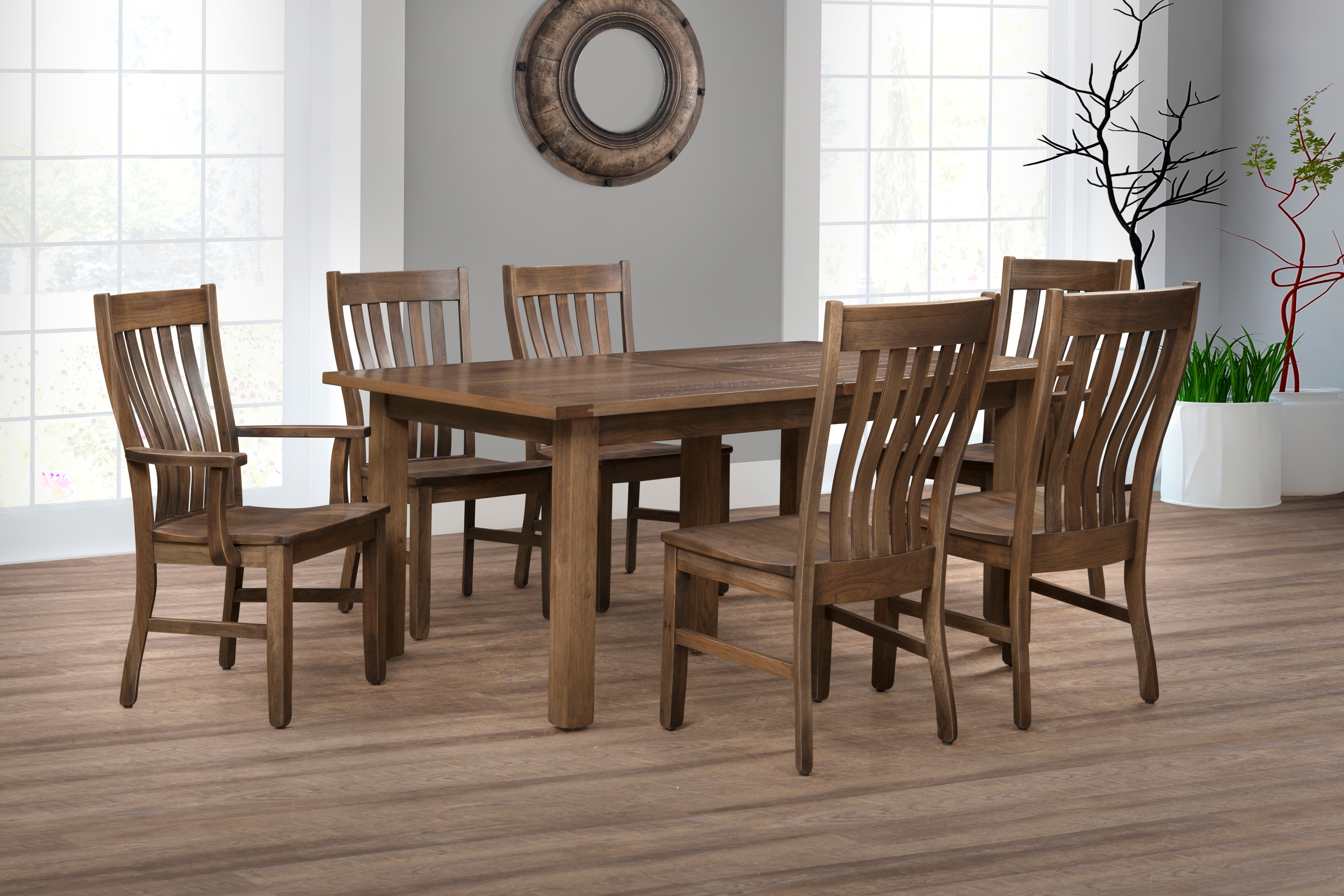 Custom Amish Counter Table