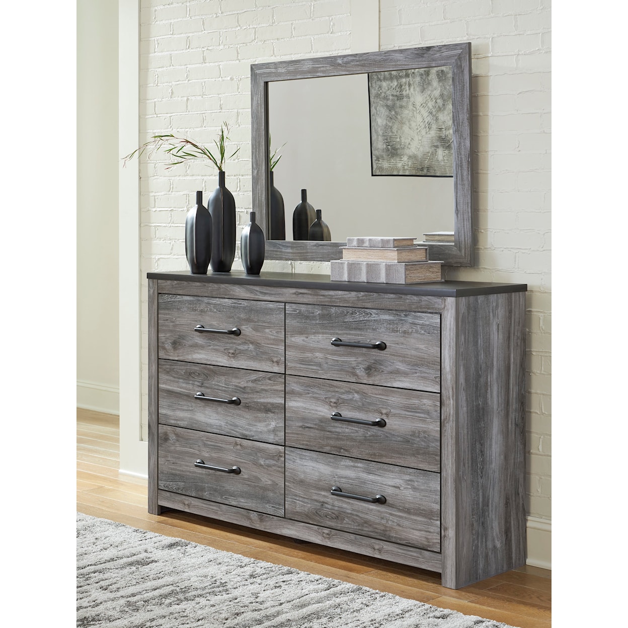 Ashley Furniture Signature Design Bronyan Dresser and Mirror