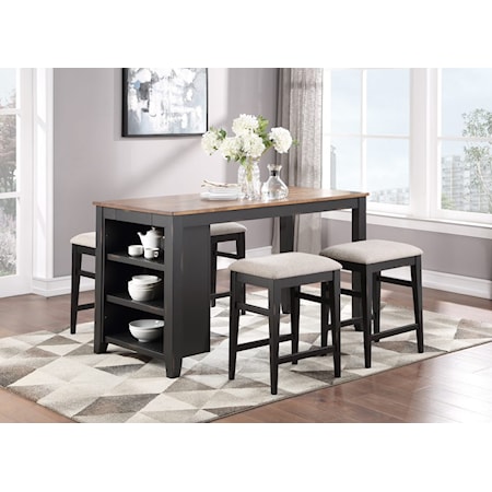 Counter-Height Dining Table