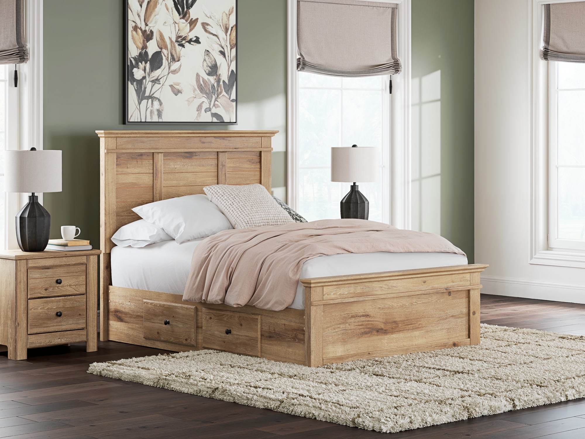 Signature Design by Ashley Makidern Full Panel Storage Bed