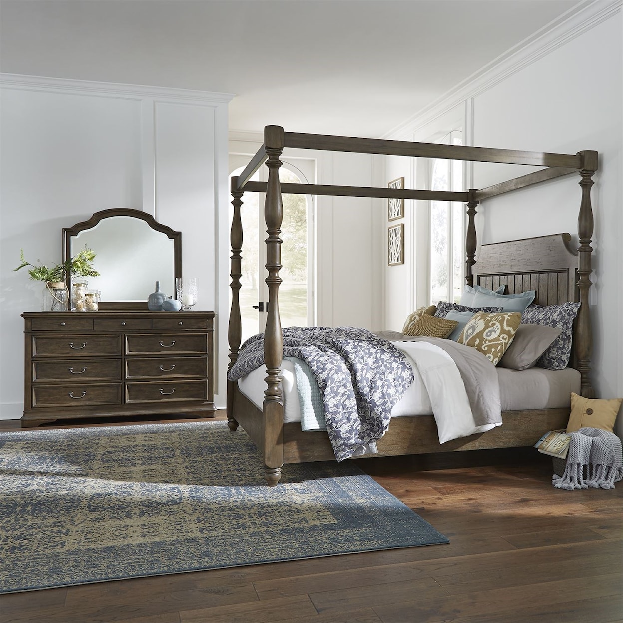 Liberty Furniture Homestead King Canopy Bed