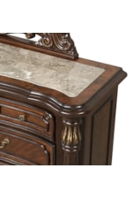 New Classic Bella Notte Traditional 9-Drawer Dresser and Mirror Set