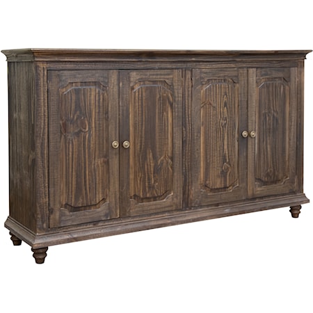 Solid Wood Accent Console/Cabinet