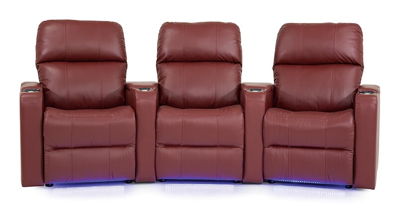 Elite 3-Seat Power Reclining Theater Seating