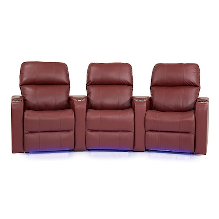 Elite 3-Seat Power Reclining Theater Seating