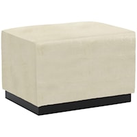 Merino Leather Ottoman