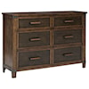 Ashley Furniture Benchcraft Wyattfield Dresser