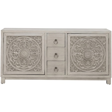 3-Drawer Accent Cabinet