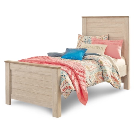 Twin Panel Bed