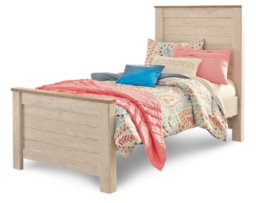Twin Panel Bed