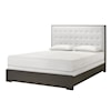 Crown Mark SHARPE Queen Upholstered Bed